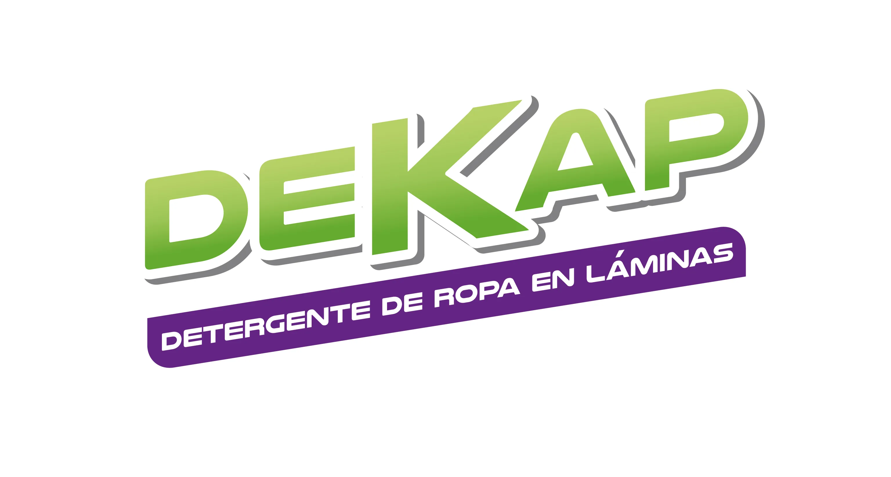Dekap detergente de ropa en láminas