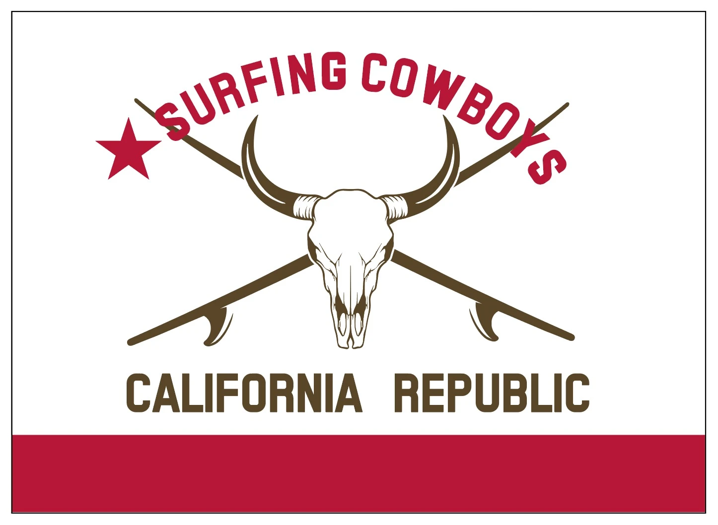 SURFING COWBOYS CALIFORNIA REPUBLIC