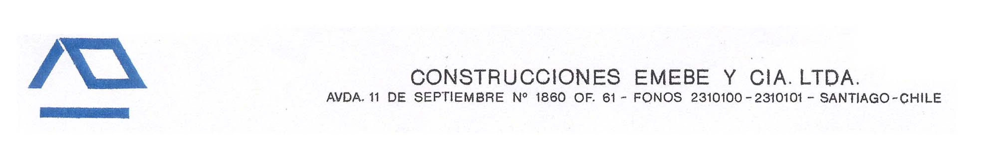 CONSTRUCCIONES EMEBE Y CIA. LTDA.