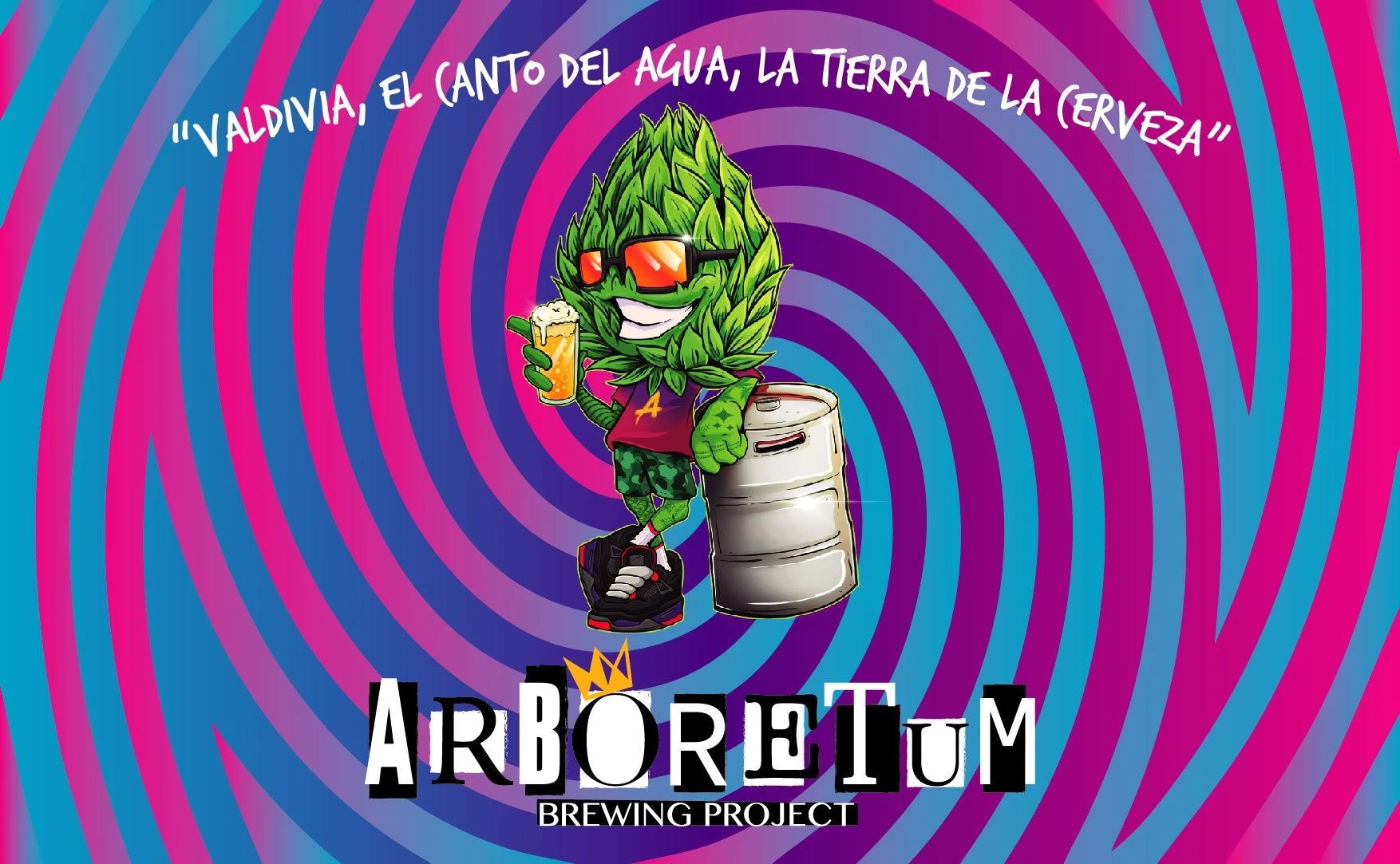 ARBORETUM BREWING PROJECT VALDIVIA, EL CANTO DEL AGUA, LA TIERRA DE LA CERVEZA