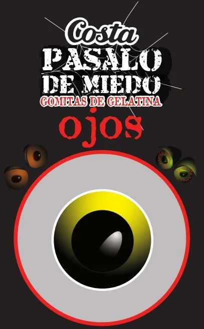 COSTA PASALO DE MIEDO GOMITAS DE GELATINA OJOS
