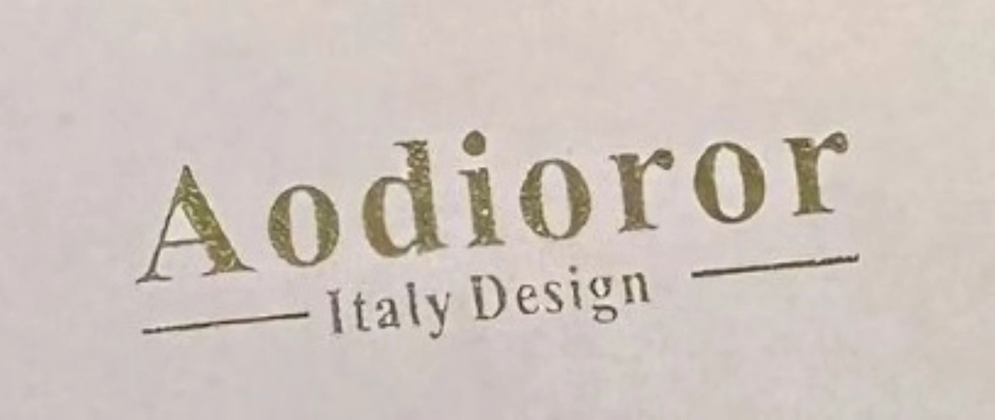 AODIOROR Italy design