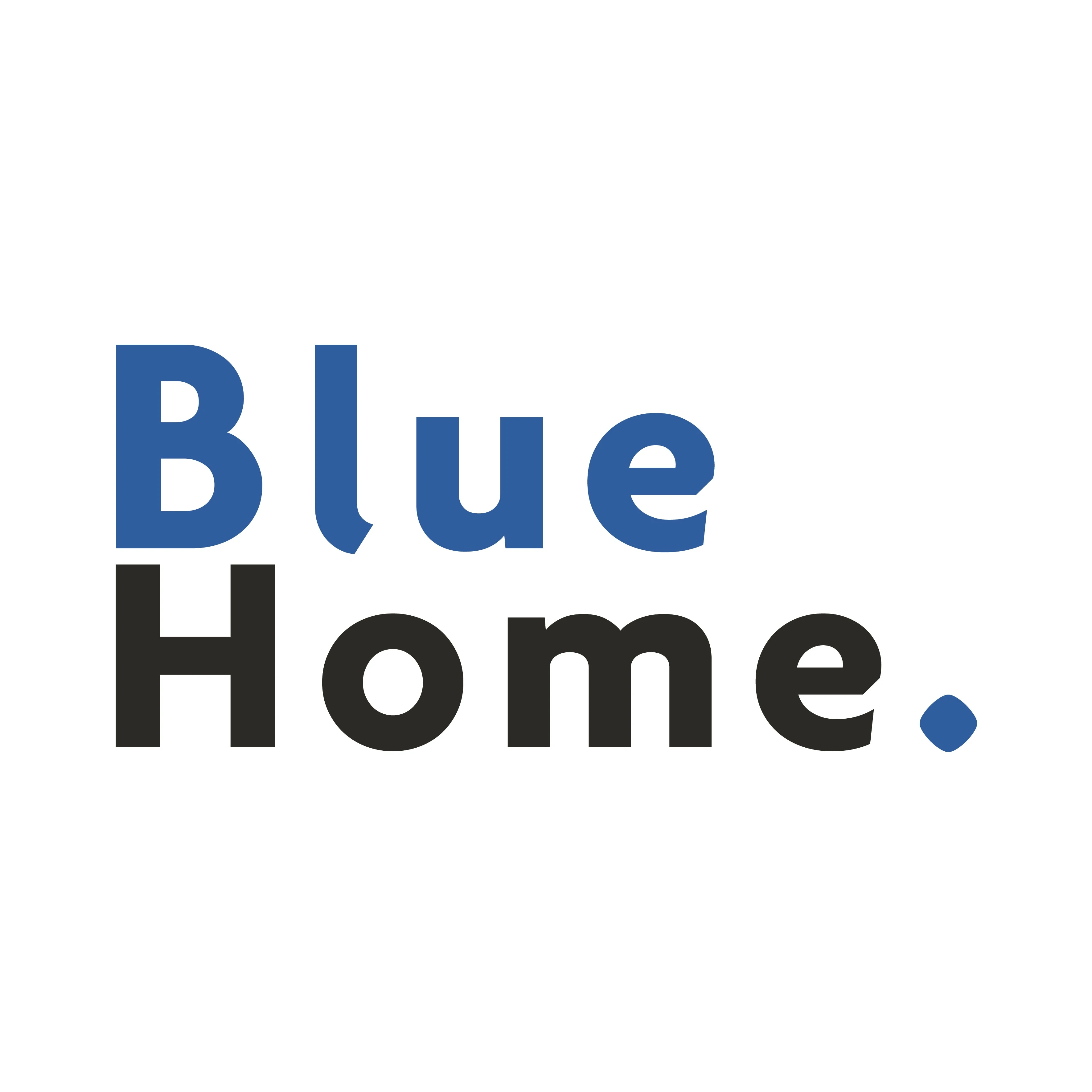 blue home