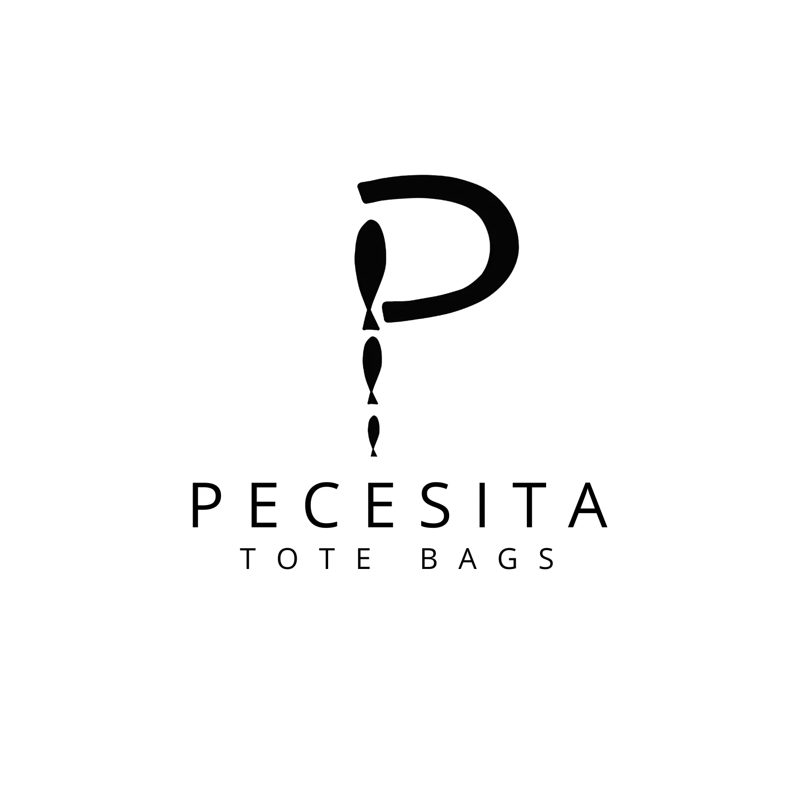 Pecesita Tote Bags