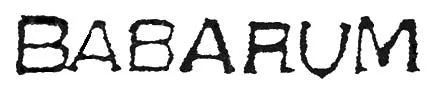BABARUM