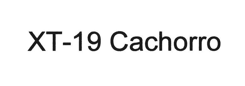 XT-19 CACHORRO