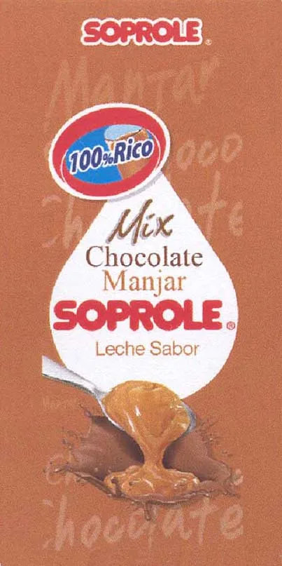 LECHE SABOR MIX CHOCOLATE MANJAR SOPROLE