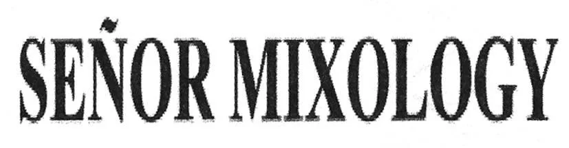 SEÑOR MIXOLOGY