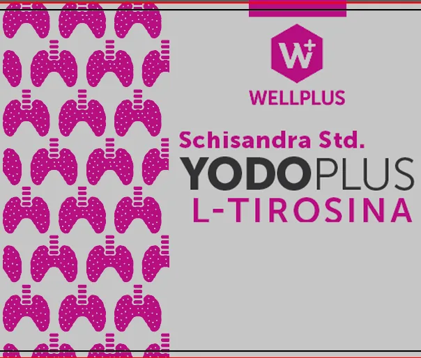 W+ WELLPLUS Schisandra Std. YODOPLUS L-TIROSINA