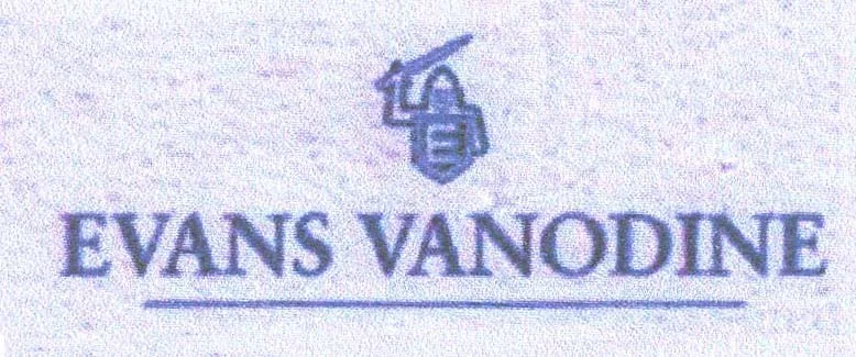 E EVANS VANODINE