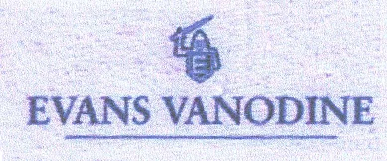 E EVANS VANODINE