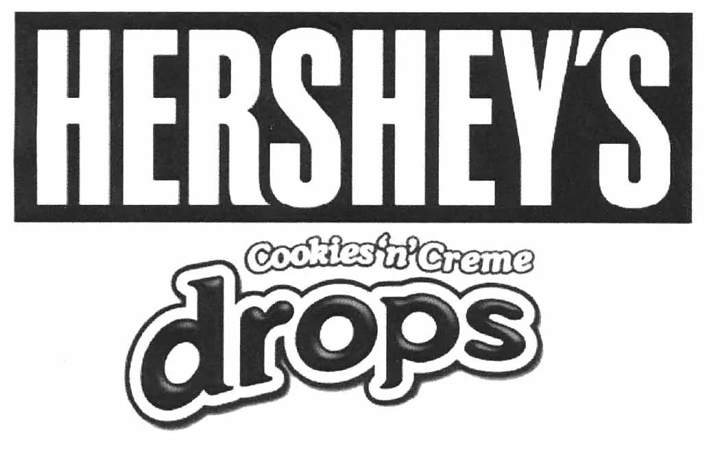 HERSHEY'S COOKIES'N' CREME DROPS