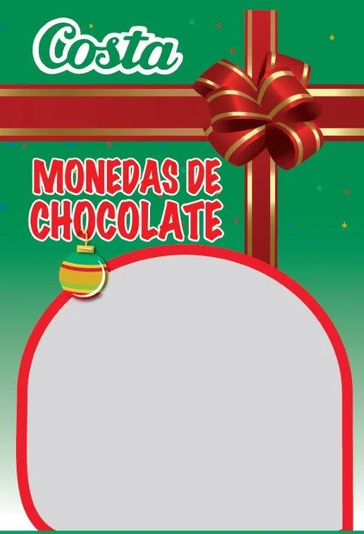 COSTA MONEDAS DE CHOCOLATE