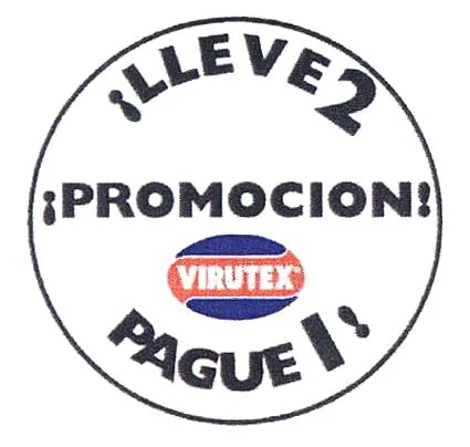 ¡LLEVE 2 PAGUE 1! ¡PROMOCION! VIRUTEX