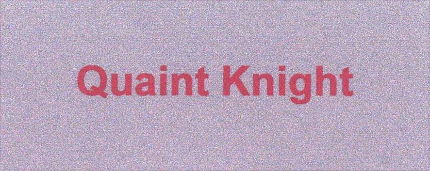 QUAINT KNIGHT