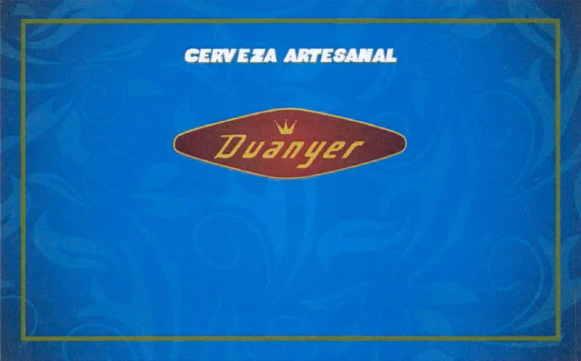 CERVEZA ARTESANAL DUANYER