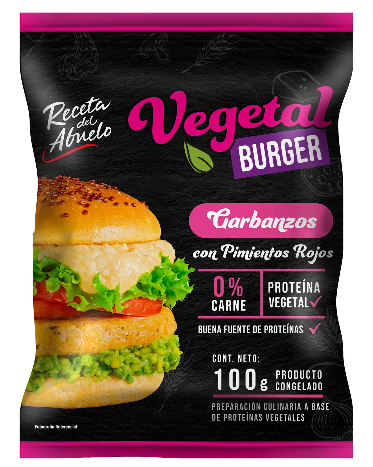 RECETA DEL ABUELO VEGETAL BURGER