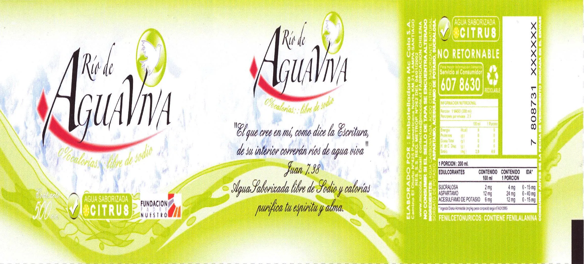 RIO DE AGUA VIVA