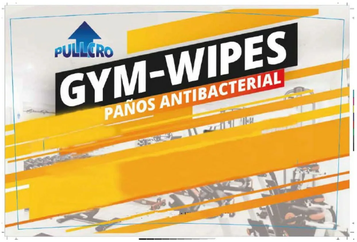 PULLCRO GYM-WIPES PAÑOS ANTIBACTERIAL