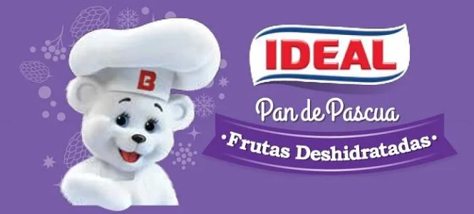 B IDEAL PAN DE PASCUA FRUTAS DESHIDRATADAS
