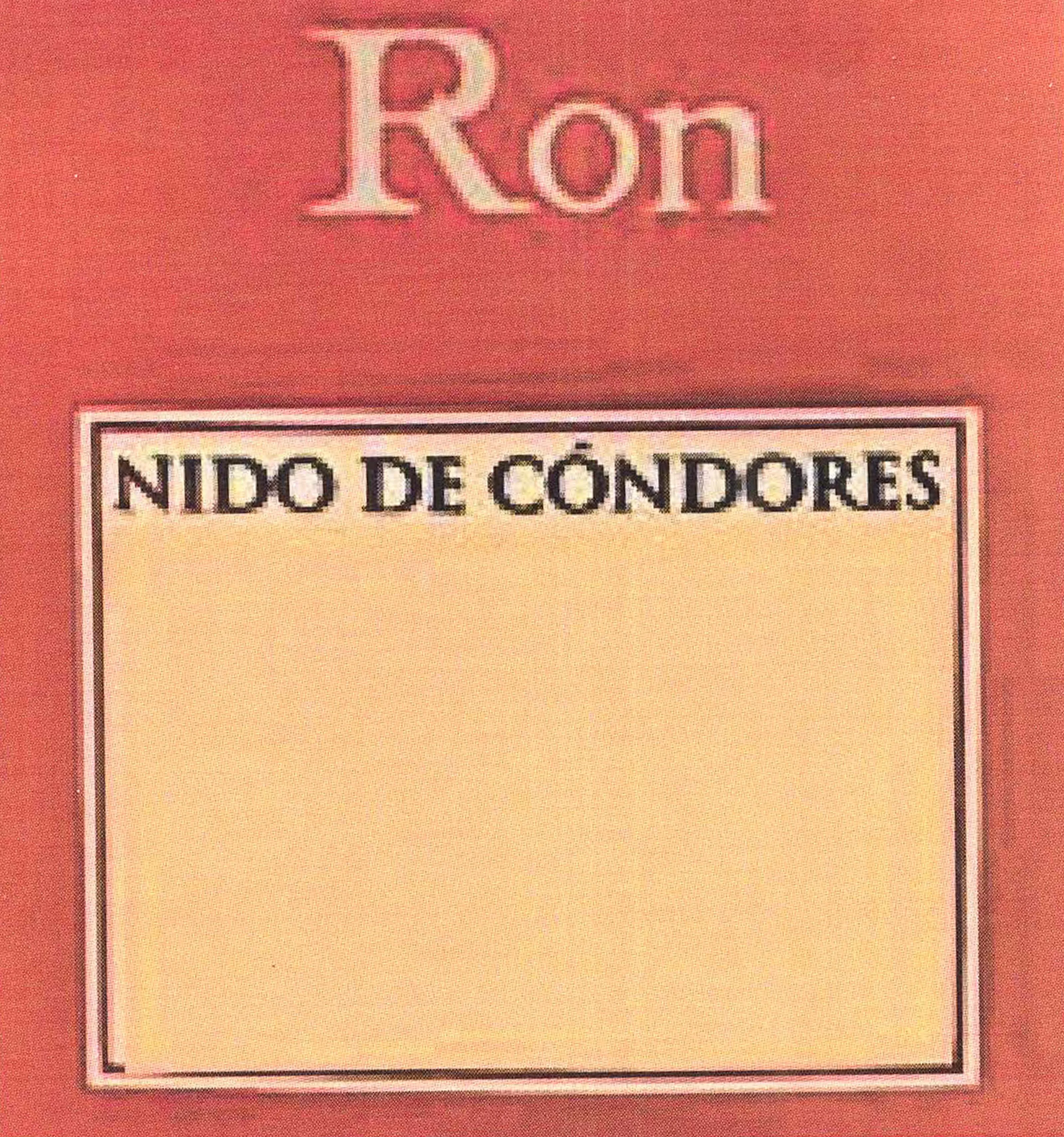 RON NIDO DE CONDORES