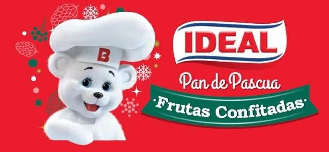 B IDEAL PAN DE PASCUA FRUTAS CONFITADAS
