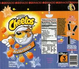 CHEETOS ASTEROIDS