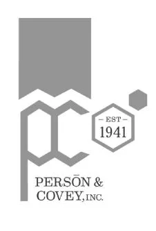 PC PERSON & COVEY,  INC. EST 1941
