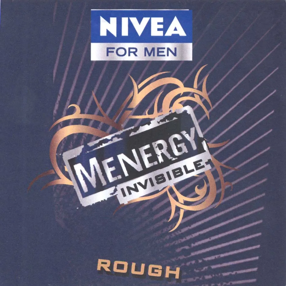 NIVEA FOR MEN MENERGY INVISIBLE ROUGH