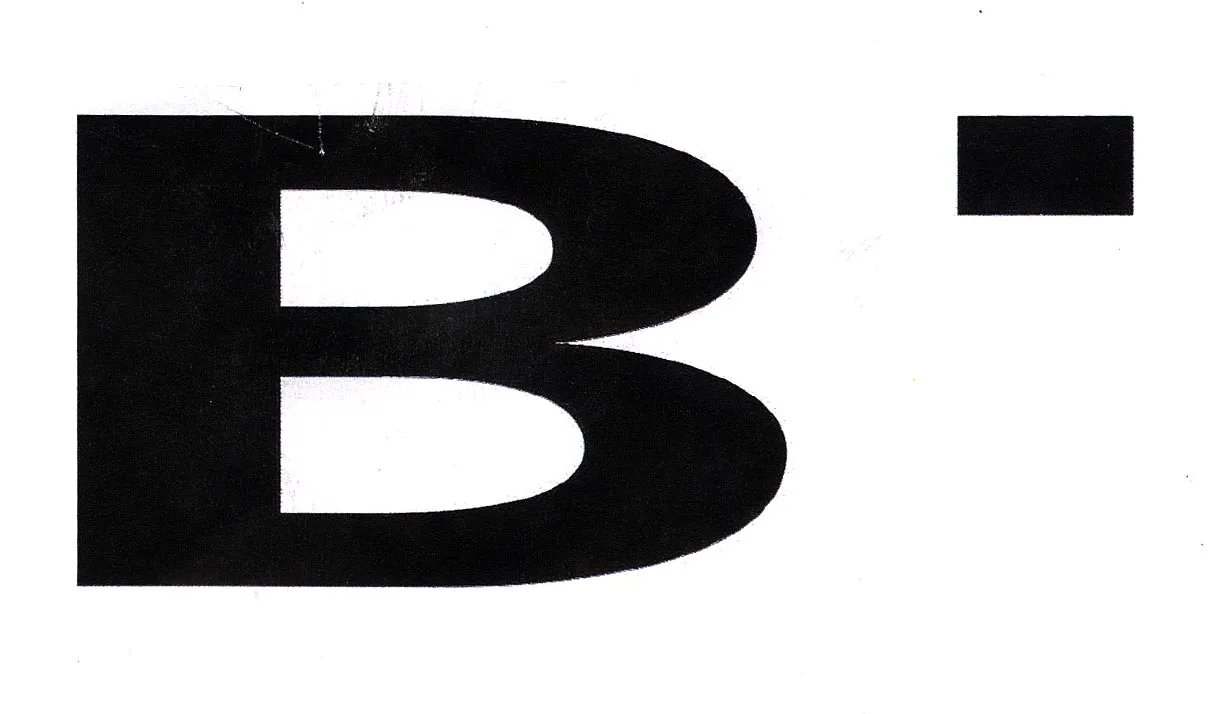 B
