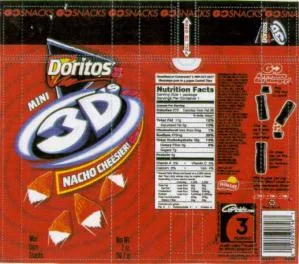 DORITOS 3D'S