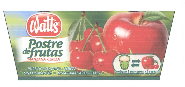 WATT'S POSTRE DE FRUTAS