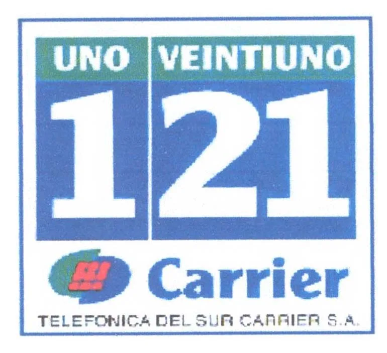 UNO VEINTIUNO 121 CARRIER, TELEFONICA DEL SUR CARRIER S.A.
