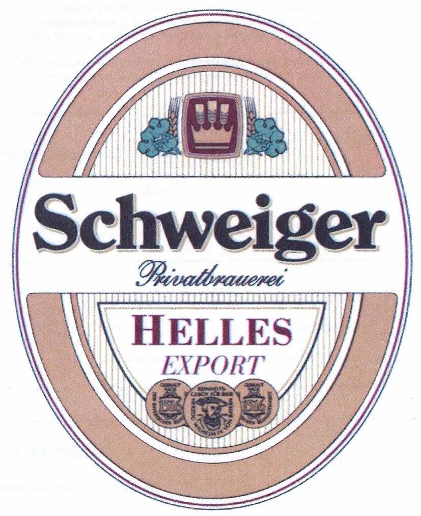 SCHWEIGER PRIVATBRAUEREI HELLES EXPORT