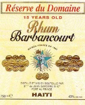 RHUM BARBANCOURT RESERVE DU DOMAINE
