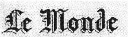 LE MONDE