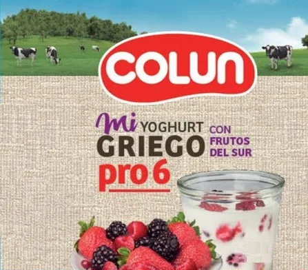 COLUN MI YOGHURT GRIEGO PRO 6 CON FRUTOS DEL SUR