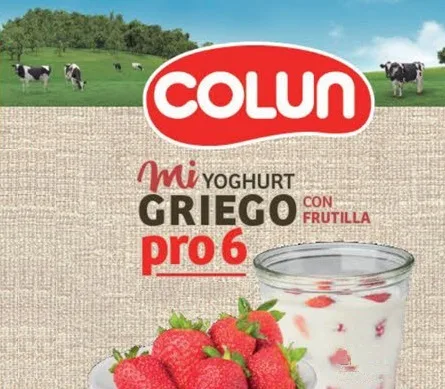 COLUN MI YOGHURT GRIEGO PRO 6 CON FRUTILLA