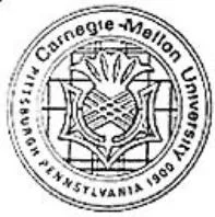 CARNEGIE MELLON UNIVERSITY PITTSBURGH PENNSYLVANIA 1900