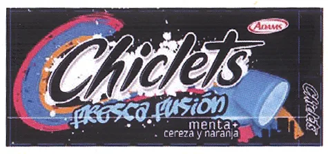 CHICLETS FRESCA FUSION