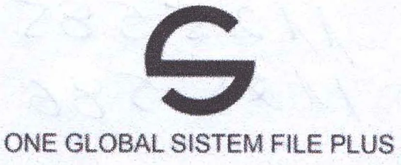 S ONE GLOBAL SISTEM FILE PLUS