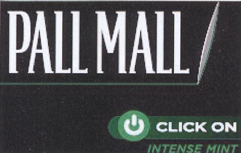PALL MALL CLICK ON INTENSE MINT