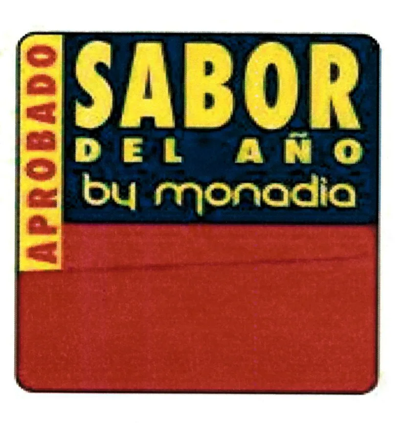APROBADO SABOR DEL AÑO BY MONADIA