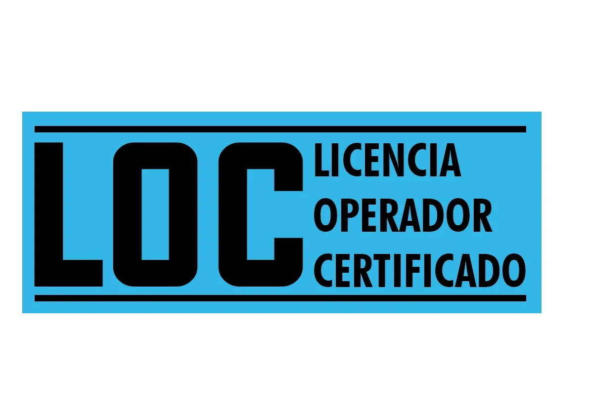 LOC LICENCIA OPERADOR CERTIFICADO