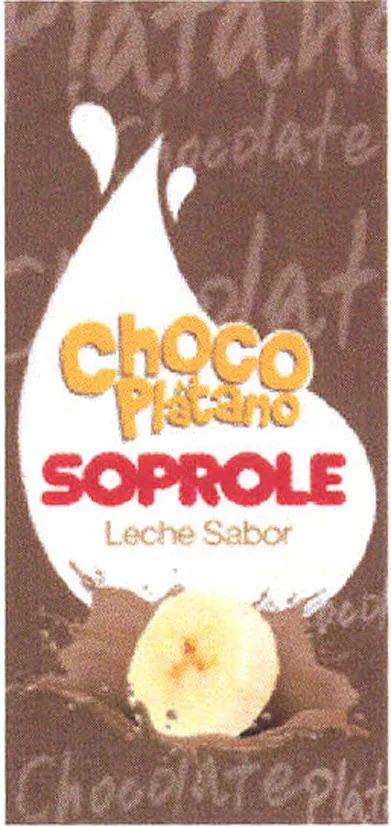CHOCO PLATANO SOPROLE LECHE SABOR