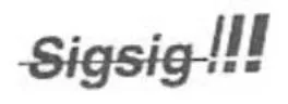 SIGSIG