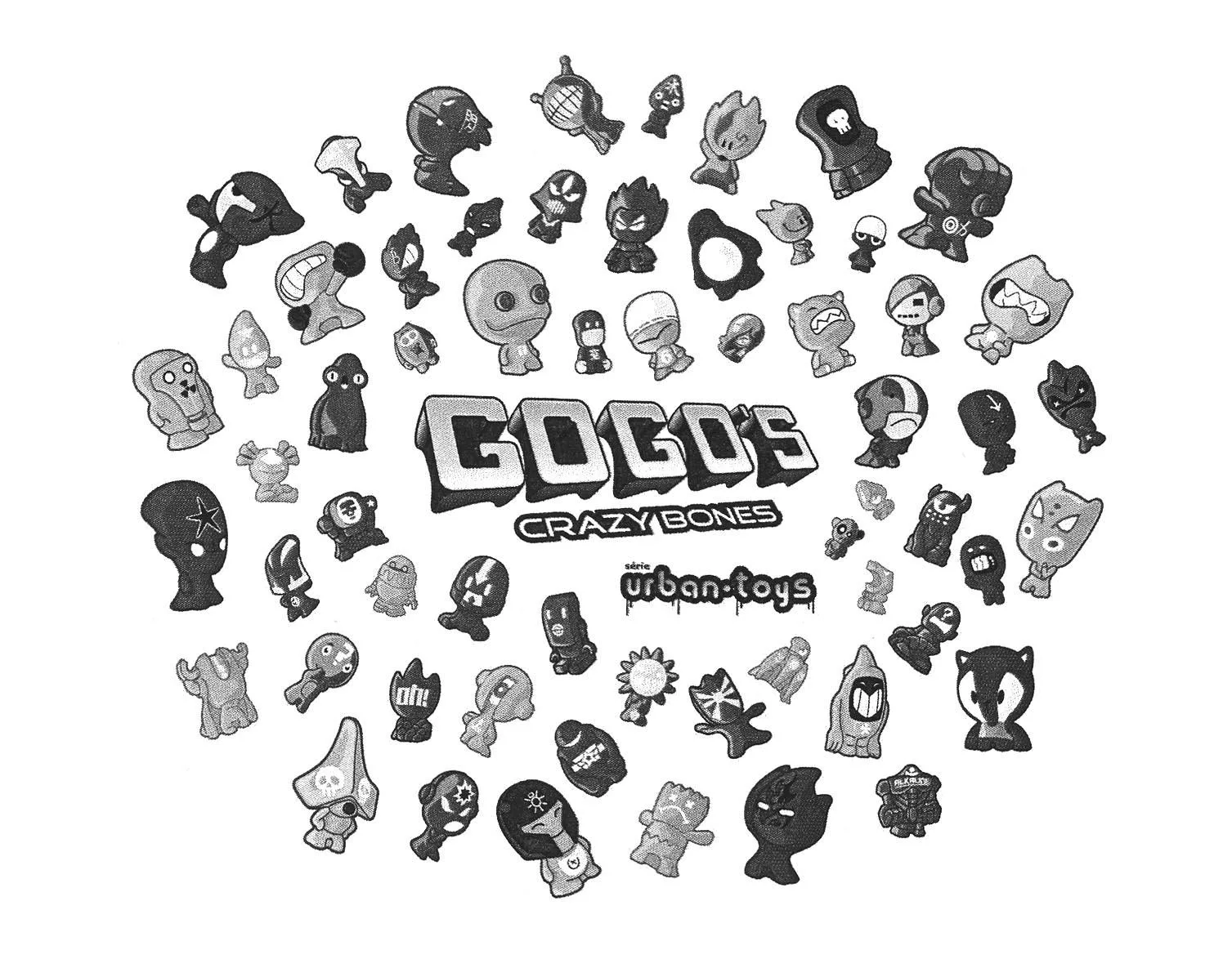 GOGO'S CRAZY BONES SERIE URBAN TOYS