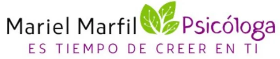 MARIEL MARFIL PSICÓLOGA es tiempo de creer en ti