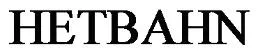 HETBAHN