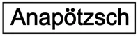 ANAPÖTZSCH